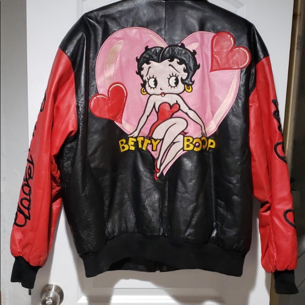 Betty Boop Leather Jacket